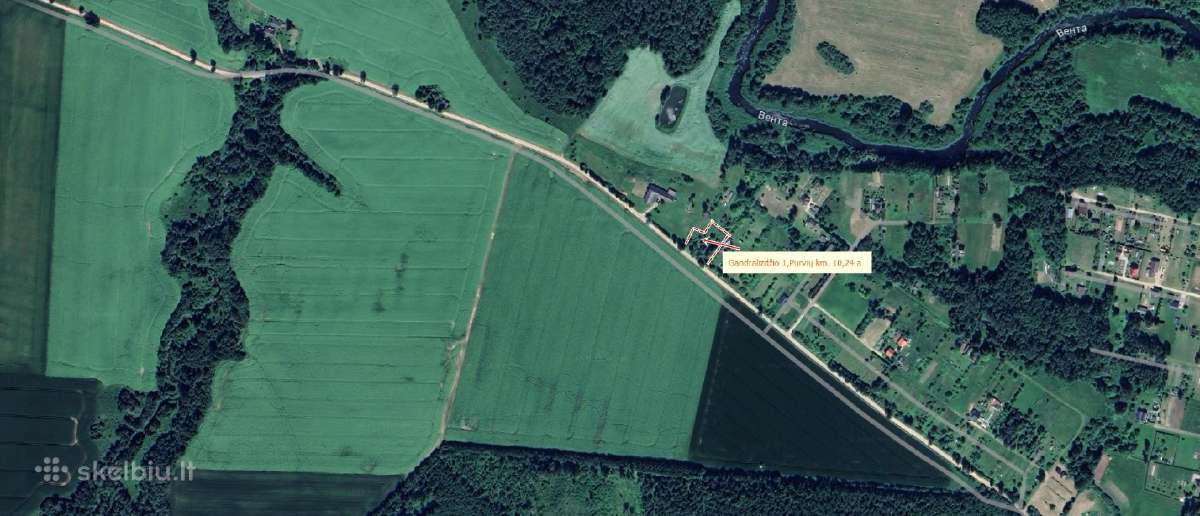 Akmenės r. ., Purvių k., Gandralizdžio g 1, 10,2a - nuotraukos Nr. 2