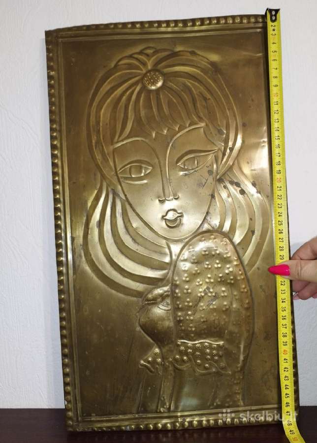 Parduodu metal.paveikslą Mergina