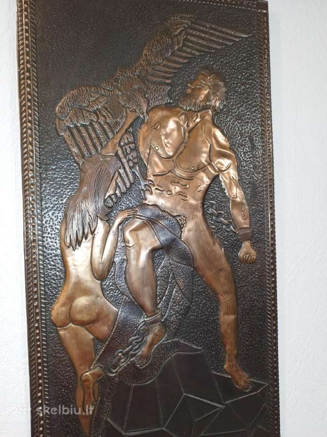 Parduodu metal.paveikslą Prometėjas - nuotraukos Nr. 4