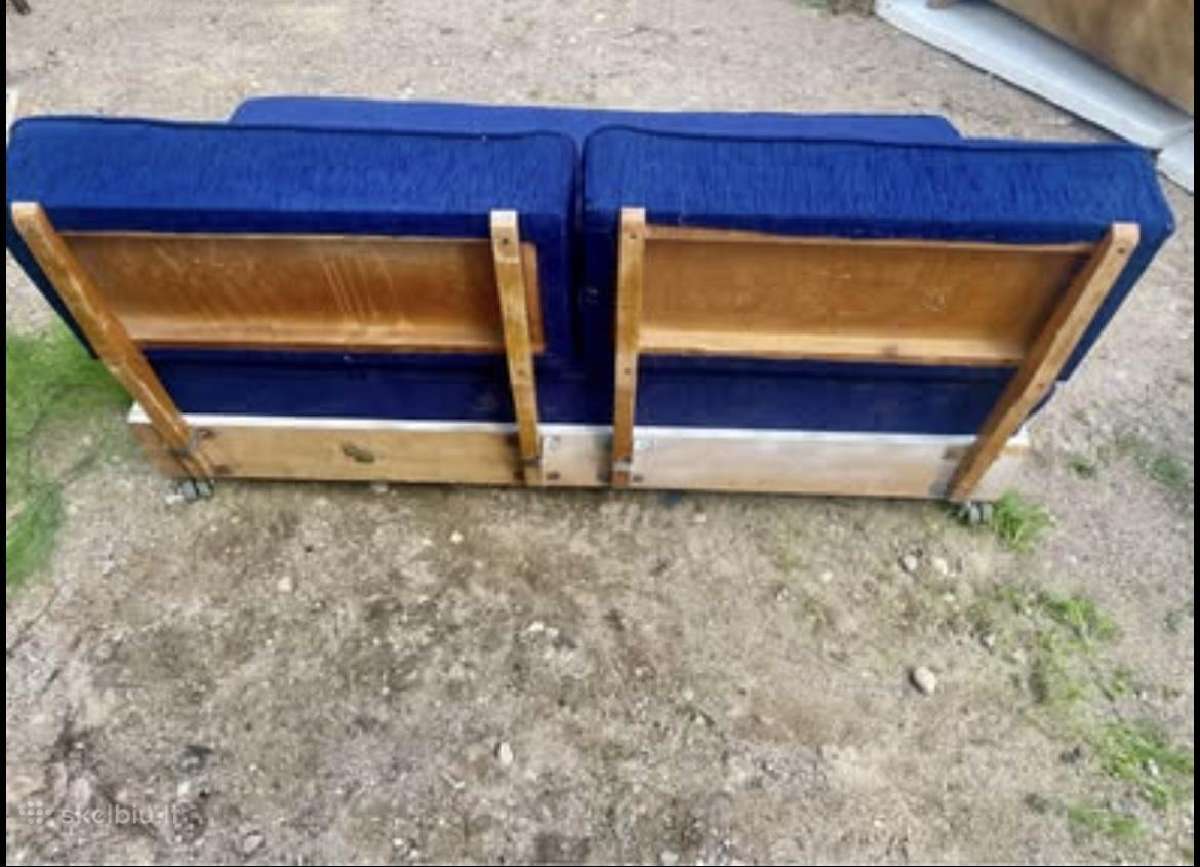Stapulionienės sofa lova kušetė Tachta šezlongas - nuotraukos Nr. 2