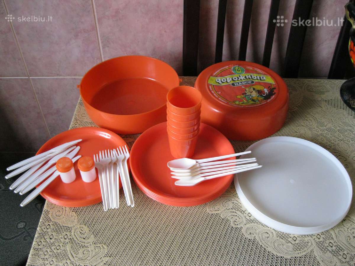 CCCP Retas Plastmasinis turistinis indu kompl. - nuotraukos Nr. 5