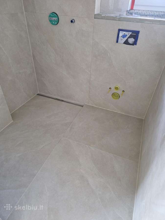 Plytelių klijavimas, vidaus apdaila. - nuotraukos Nr. 22