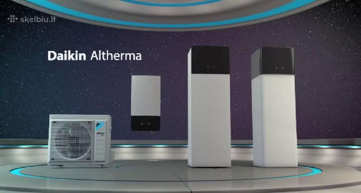 Daikin šilumos siurbliai