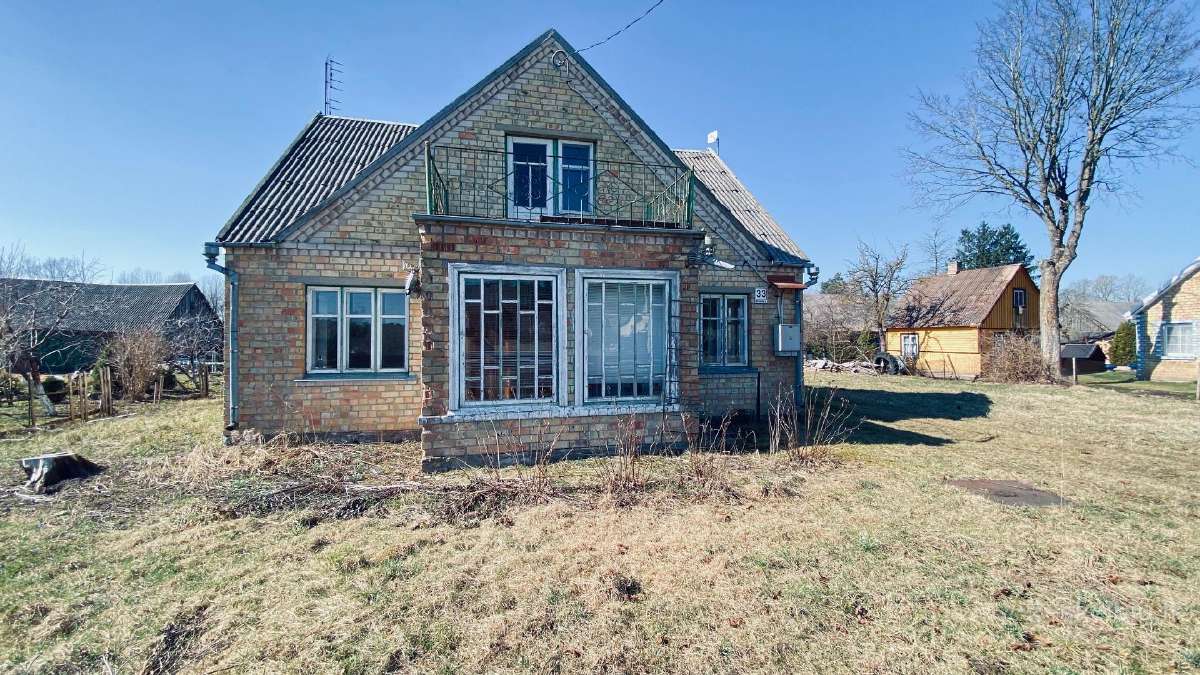 Mažeikių r Gyvoliuose parduodu mūrinį namą - nuotraukos Nr. 3
