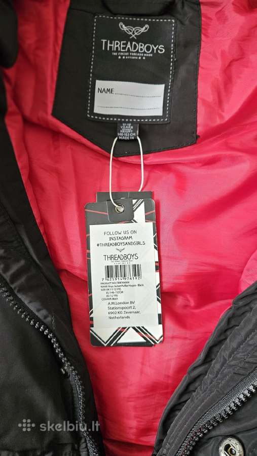 Žieminė striukė Threadboys Dydis 146-152 - nuotraukos Nr. 4