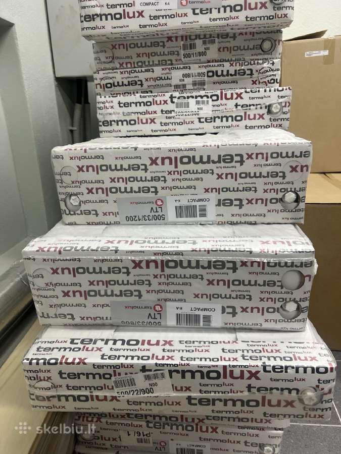 Nauji Termolux radiatoriai