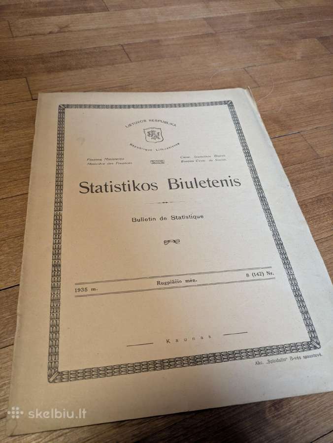 Lietuvos banko biuleteniai (1928-1938) - nuotraukos Nr. 7