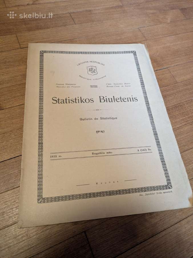 Lietuvos banko biuleteniai (1928-1938) - nuotraukos Nr. 8