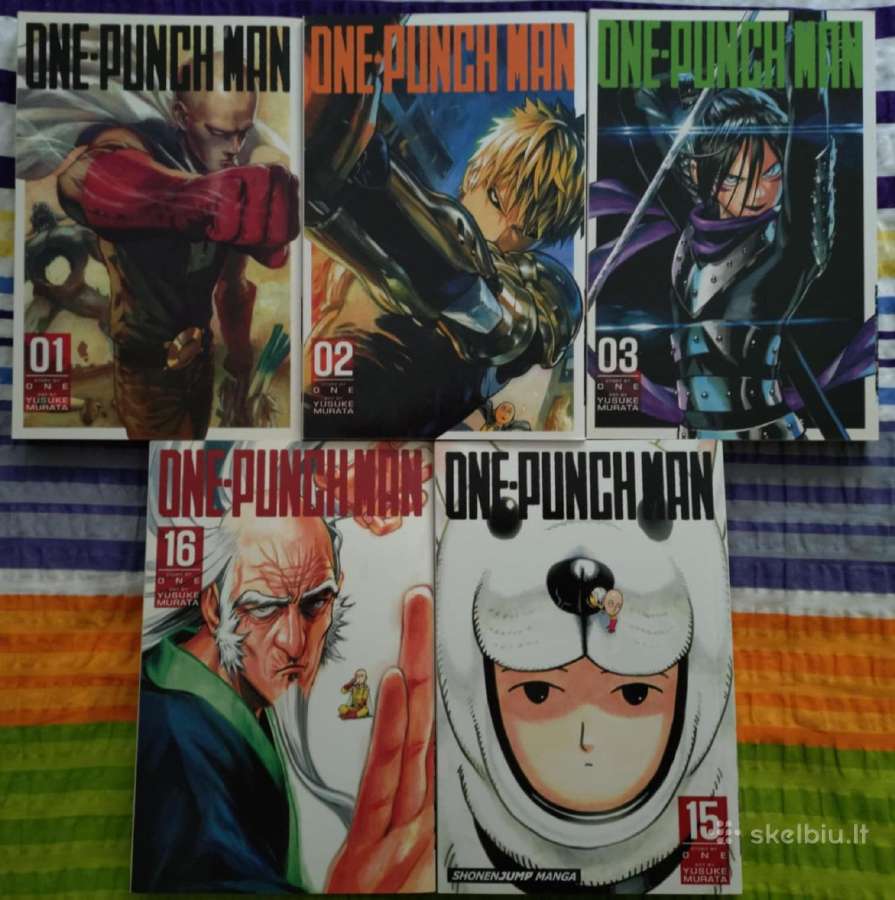Parduodu One Punch Man 1-3/15-16