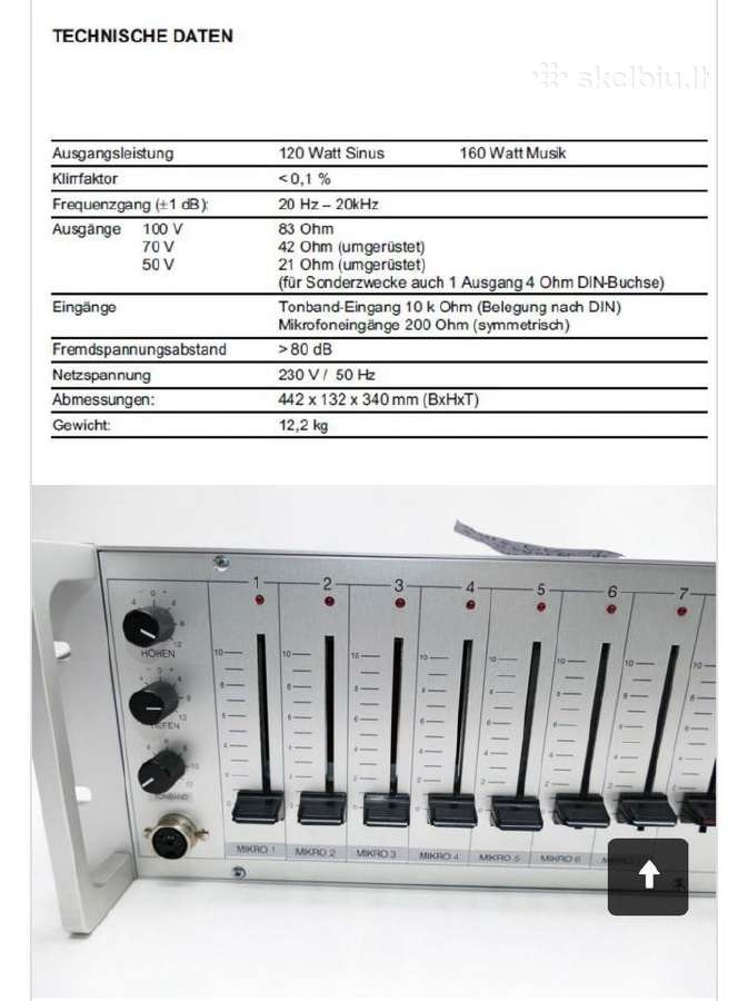 Mixer Strässer Stuttgart Type 2039 - nuotraukos Nr. 4