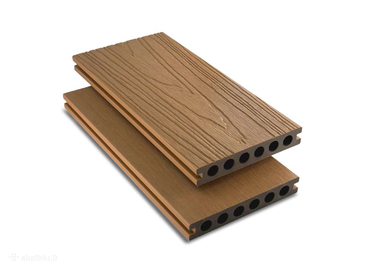 Woodline Groove Wpc terasinės lentos - nuotraukos Nr. 12