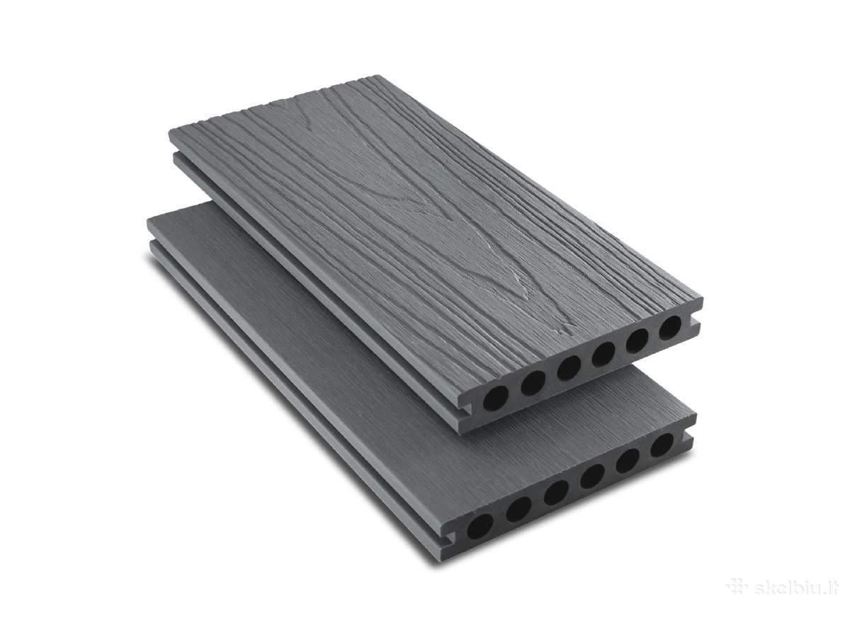 Woodline Groove Wpc terasinės lentos - nuotraukos Nr. 14