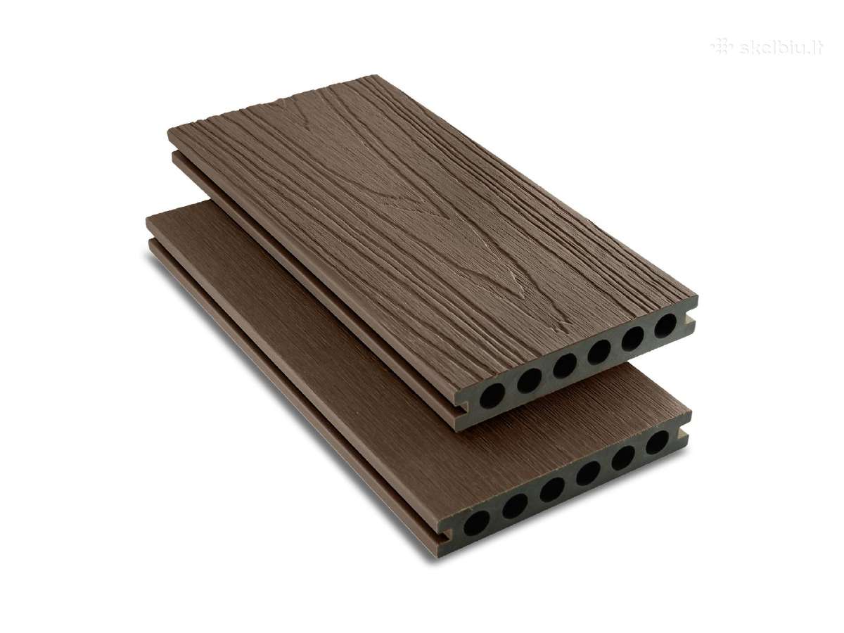 Woodline Groove Wpc terasinės lentos - nuotraukos Nr. 4