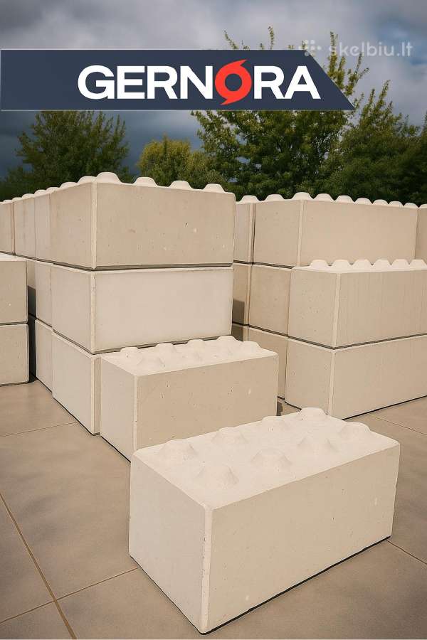 Betoniniai išardomi blokai / lego blokai