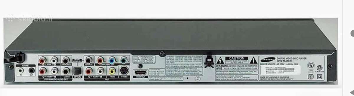 Dvd Samsung Hd950 - nuotraukos Nr. 2
