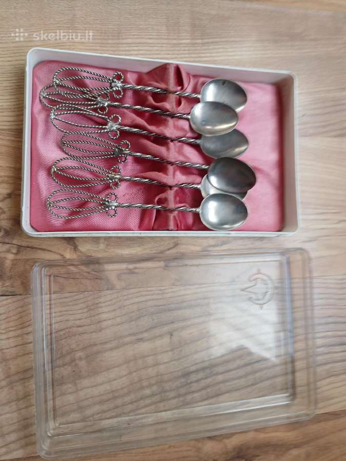 6 ažūriniai šaukštukai