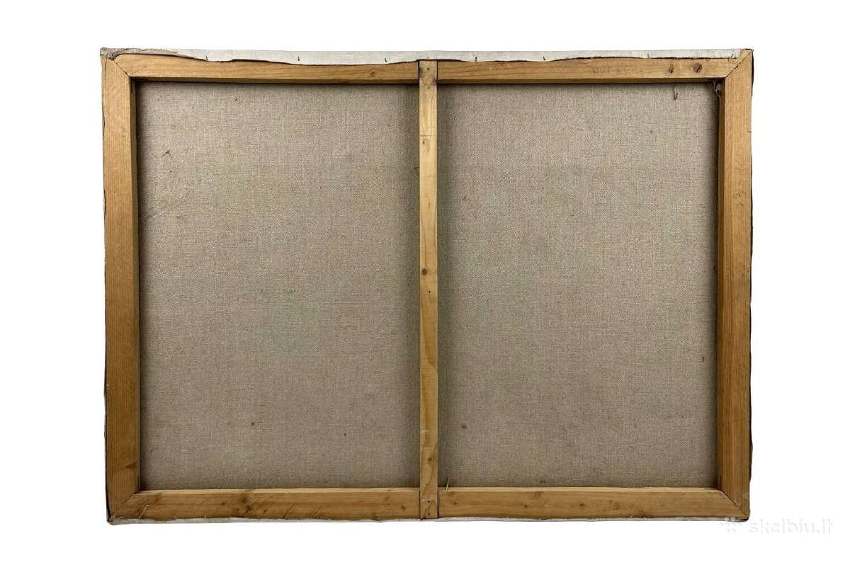 1918-2010. (Drobė, Теmpera?), 100x73 cm. kaina 55 - nuotraukos Nr. 6