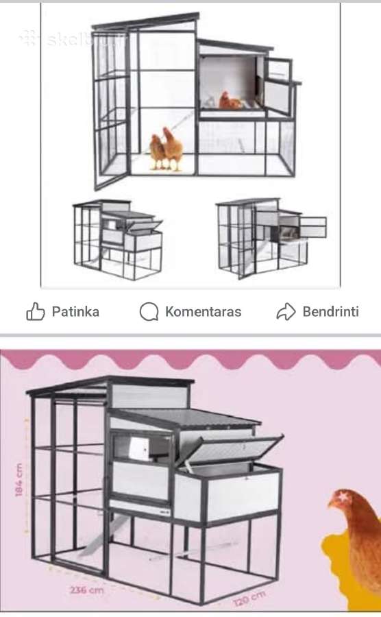 Vištu voljerai - nuotraukos Nr. 6