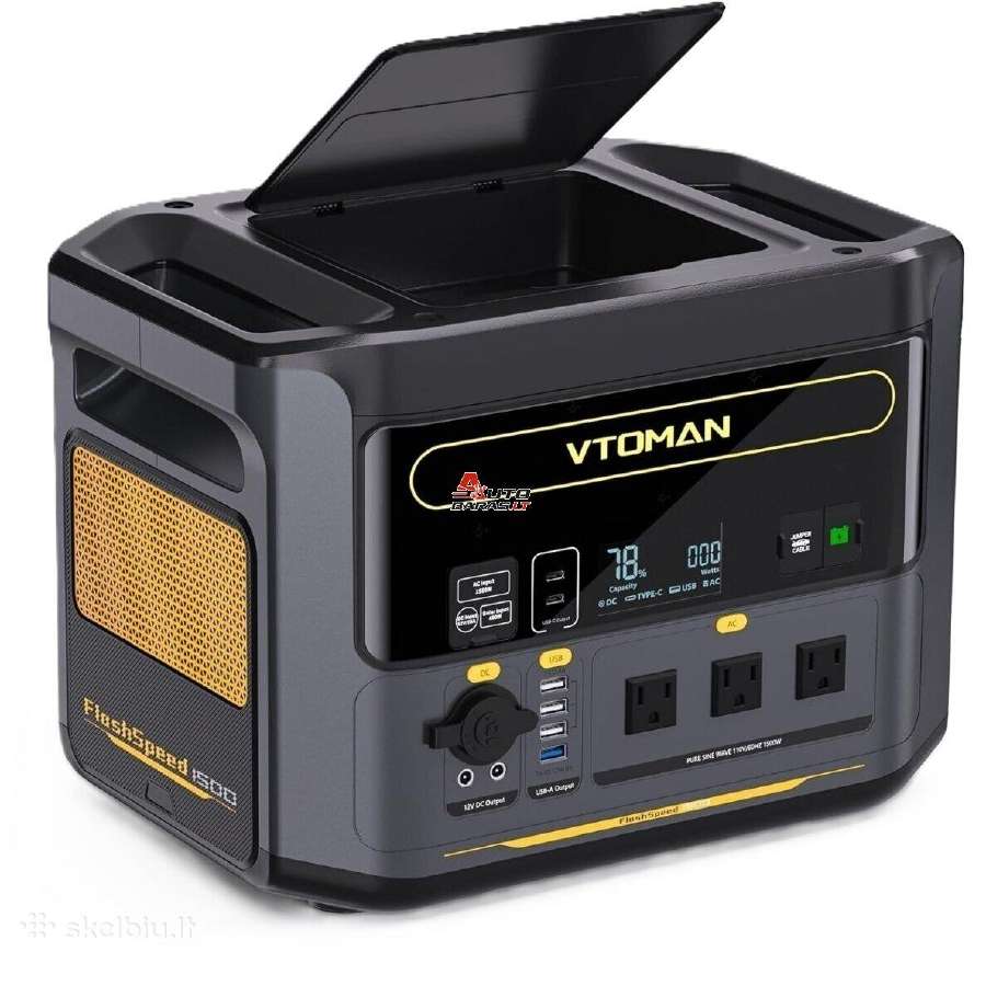 Vtoman Nešiojamas generatorius 3000w 1548wh