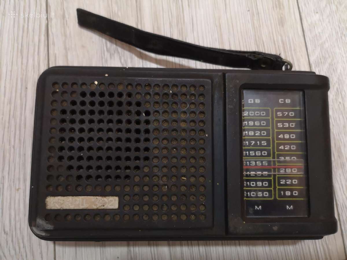 Nešiojamas radijo imtuvas Kварц-302