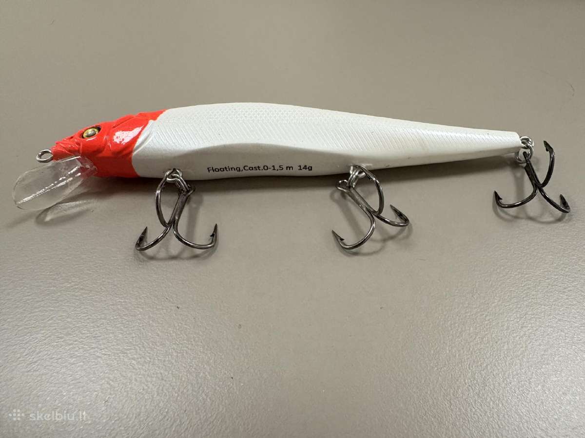 Vobleris Akara Muullet 110f - nuotraukos Nr. 2