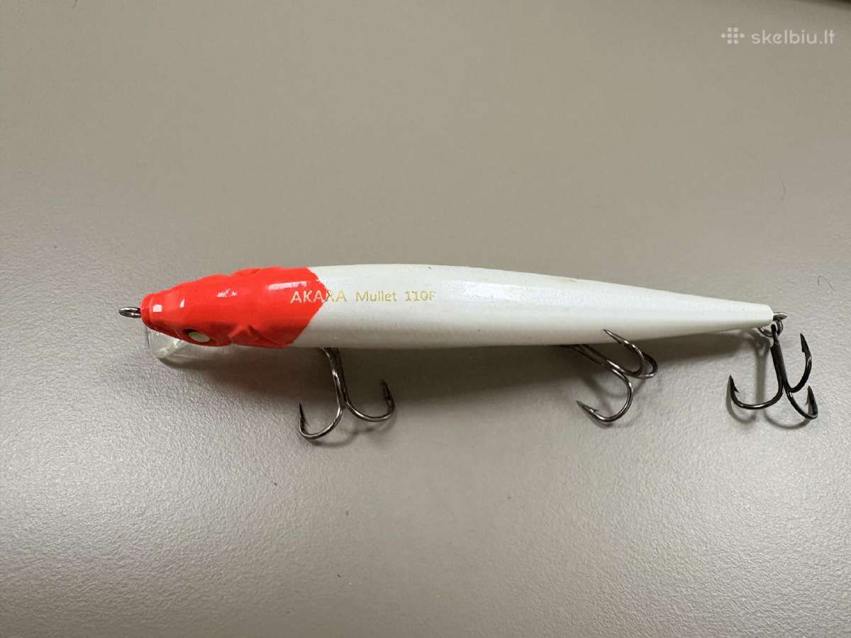 Vobleris Akara Muullet 110f - nuotraukos Nr. 3