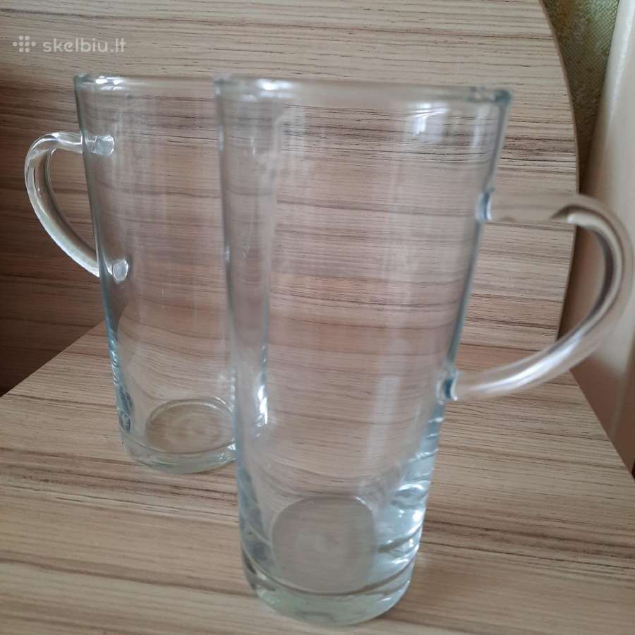 Stiklinės su rankena