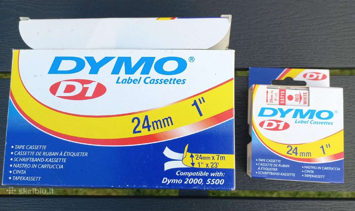 Juostelė Dymo 24 mm spausdintuvui
