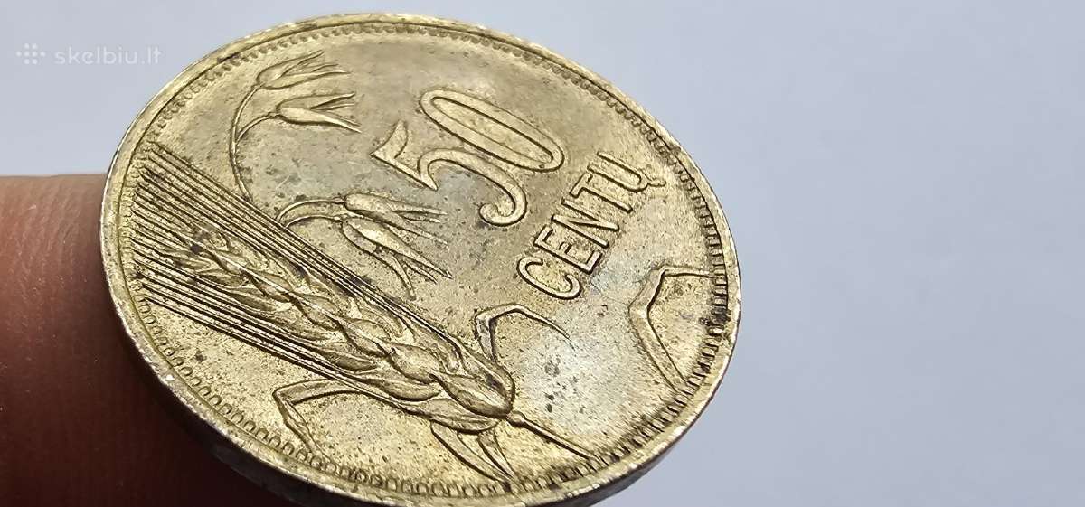 1925 50 centu Unc - nuotraukos Nr. 4