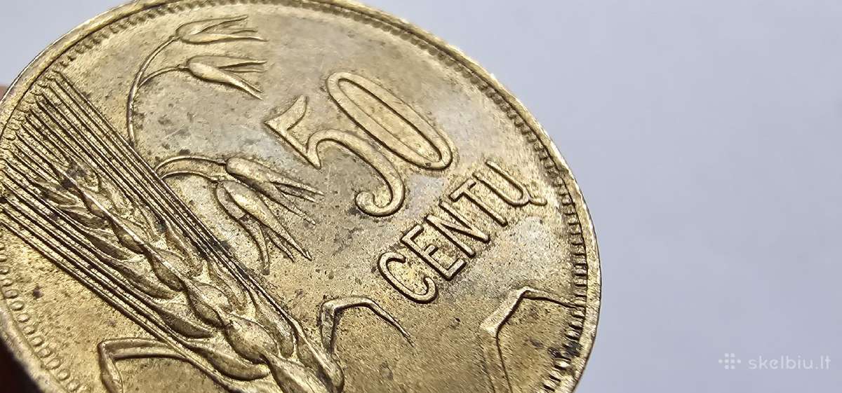 1925 50 centu Unc - nuotraukos Nr. 5