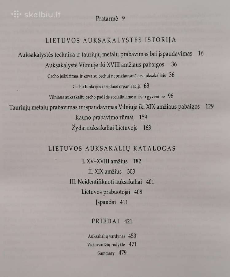 LDK auksakalystės katalogas XV-XIX amžius. - nuotraukos Nr. 4