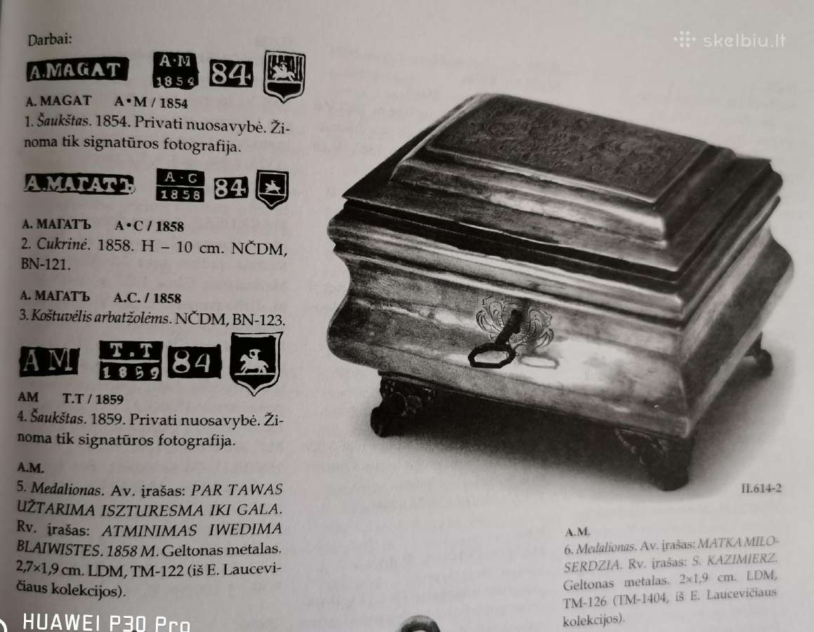 LDK auksakalystės katalogas XV-XIX amžius. - nuotraukos Nr. 6