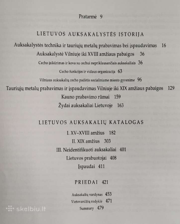 LDK auksakalystės katalogas XV-XIX amžius. - nuotraukos Nr. 3