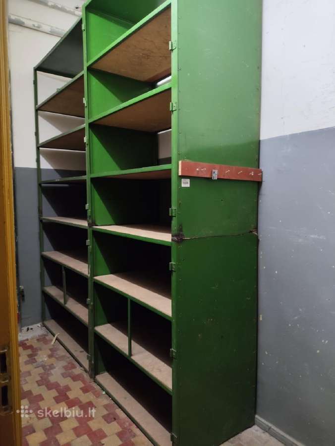 Parduodami sandėliavimo stalažai
