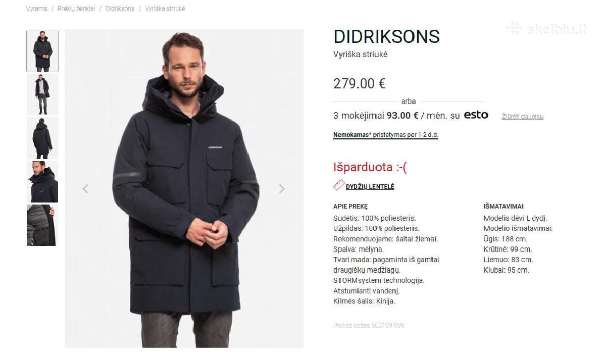 Didriksons Drew parka