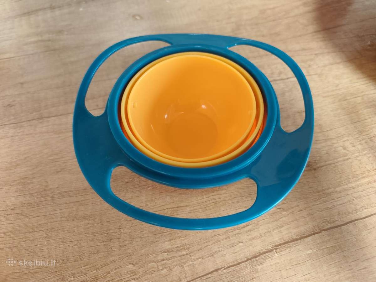 Besisukanti lėkštė kūdikiams, 6 mėn+