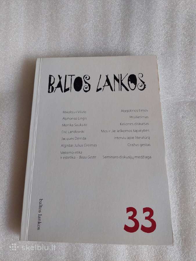 Baltos lankos 33