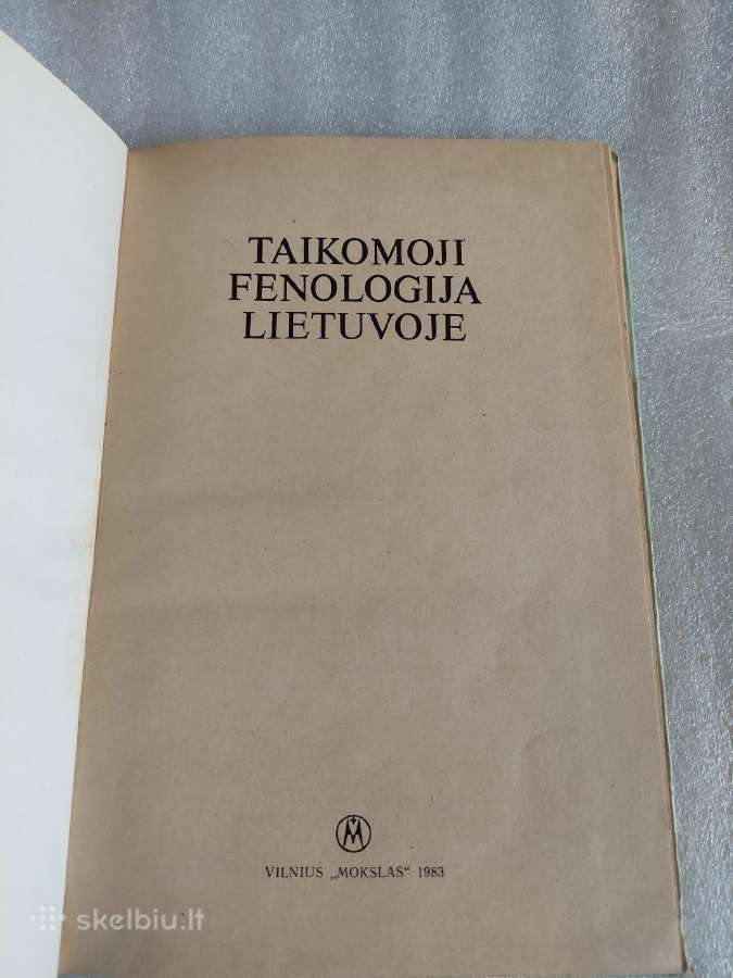 Taikomoji fenologija Lietuvoje - nuotraukos Nr. 2