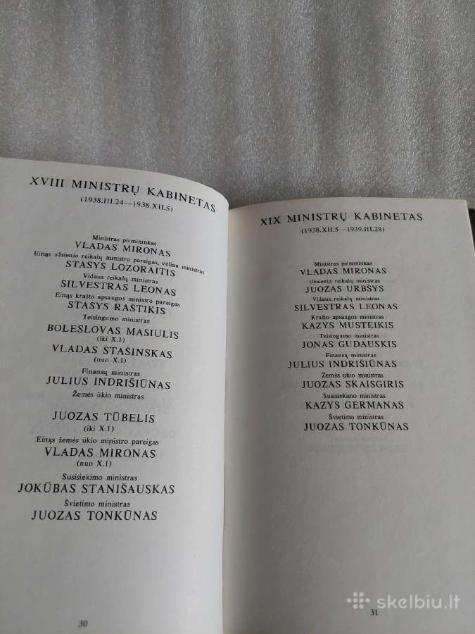 111 Lietuvos valstybės 1918-1940 politikos veikėjų - nuotraukos Nr. 3