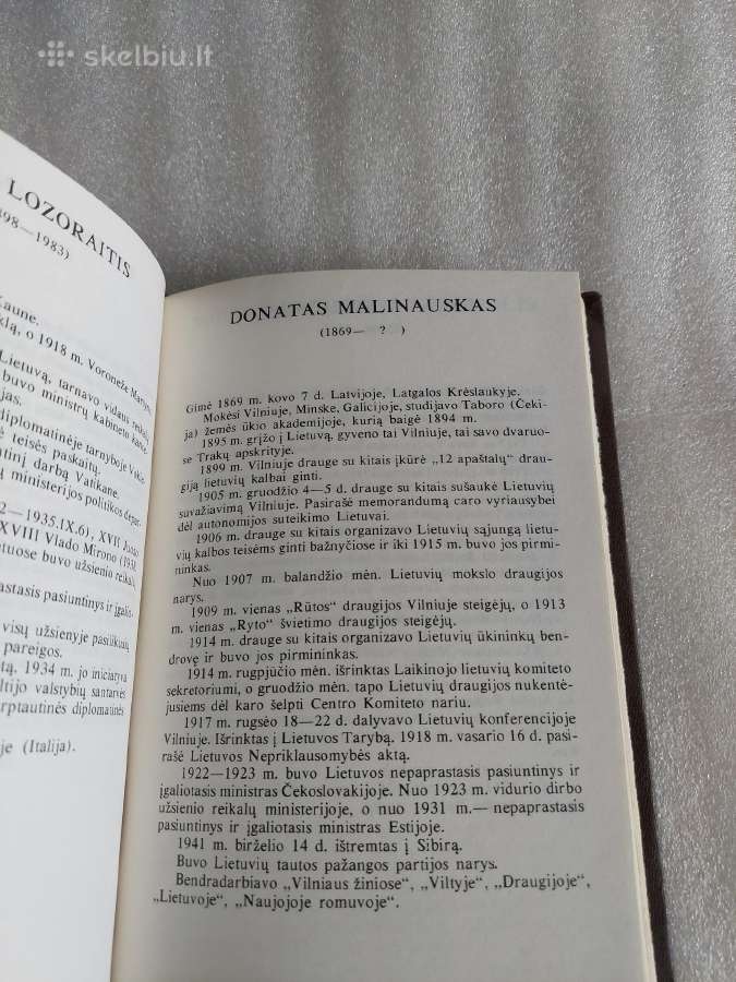 111 Lietuvos valstybės 1918-1940 politikos veikėjų - nuotraukos Nr. 4