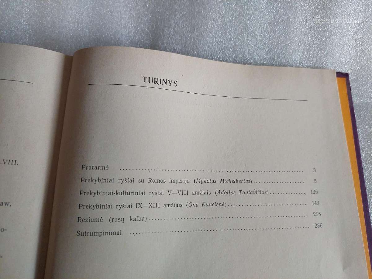 Lietuvos gyventojų prekybiniai ryšiai I-xIII a. - nuotraukos Nr. 5