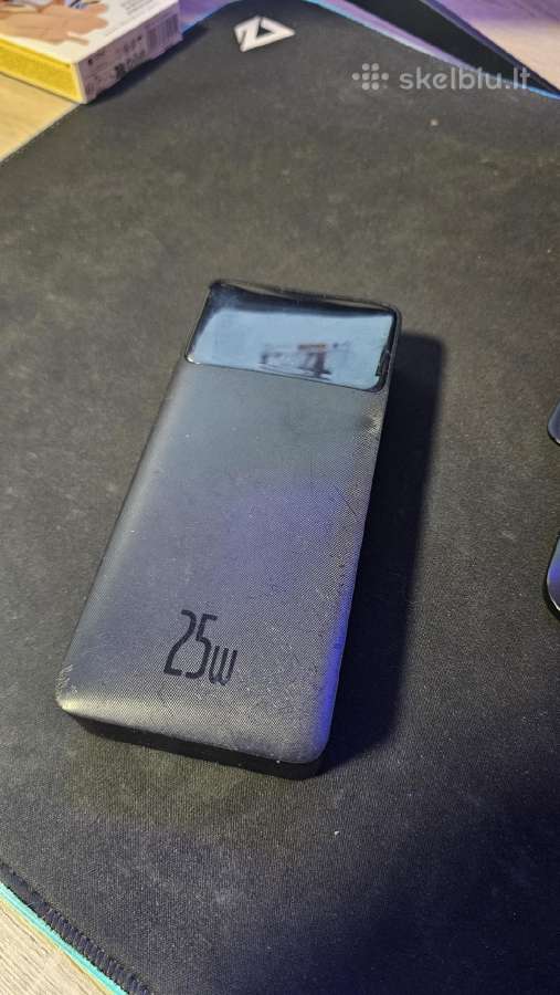 Baseus 25w 20000mah išorinė baterija powerbank