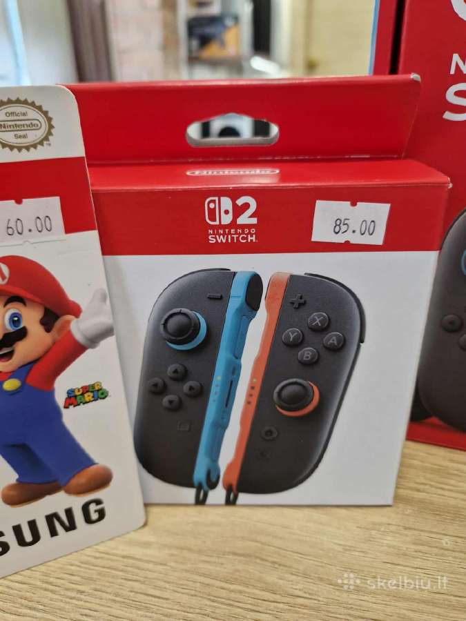 Nintendo Switch 2 naujas su garantija - nuotraukos Nr. 3