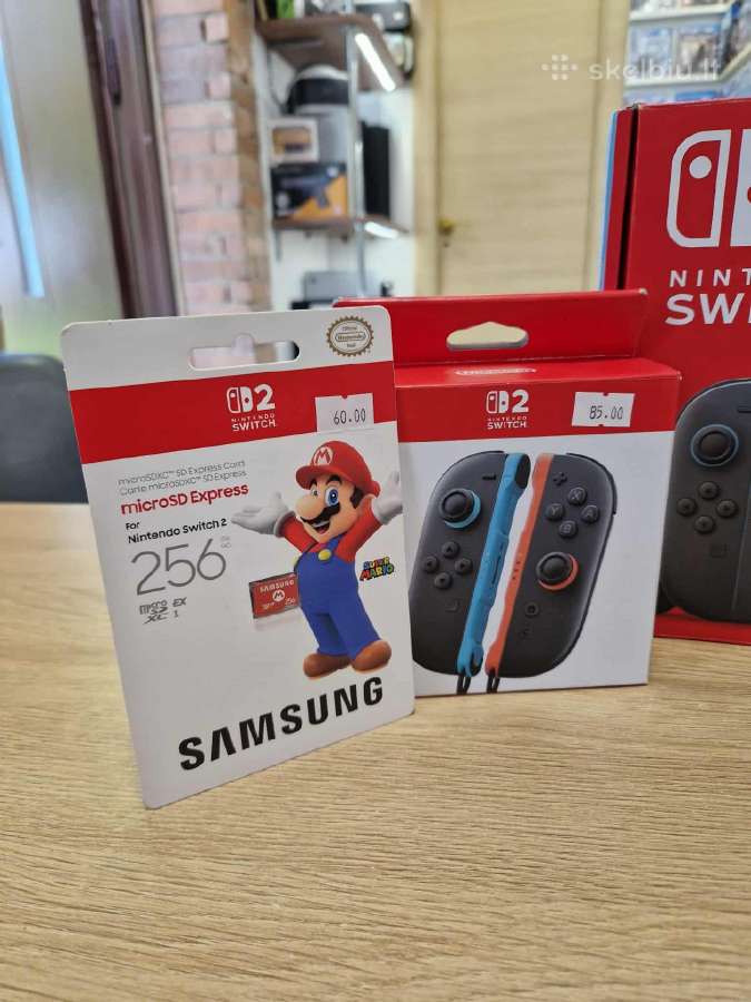 Nintendo Switch 2 naujas su garantija - nuotraukos Nr. 4