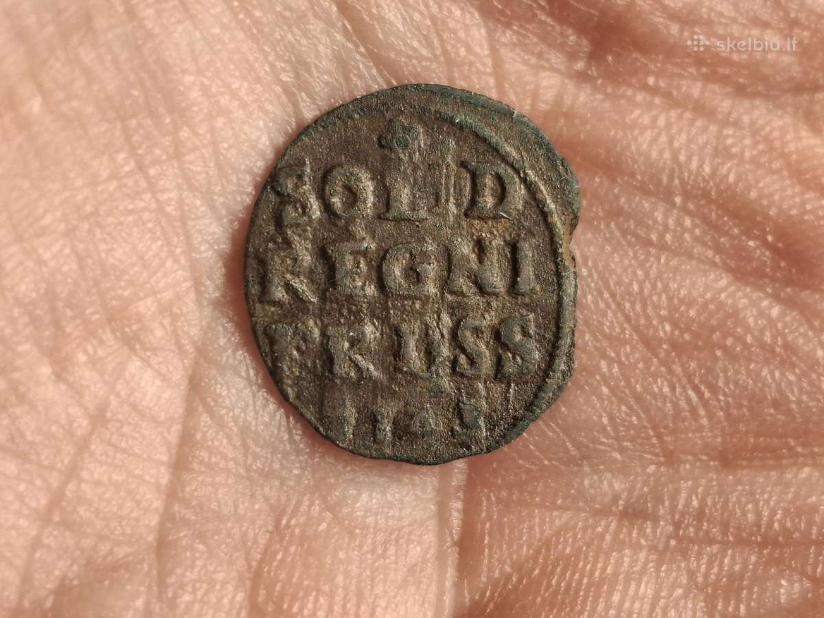 Prūsija 1 šilingas 1743