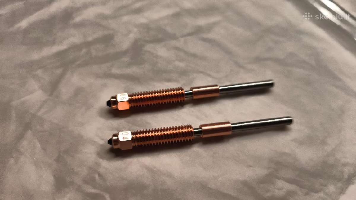 3D printerių plokštės, extruderiai, detalės - nuotraukos Nr. 20
