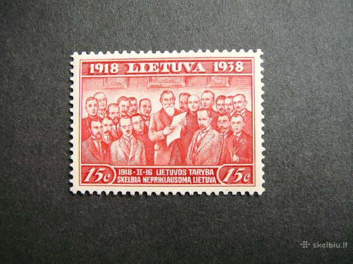 Lietuva 1939 Nepriklausoma - 20m. Mlh lit425sp