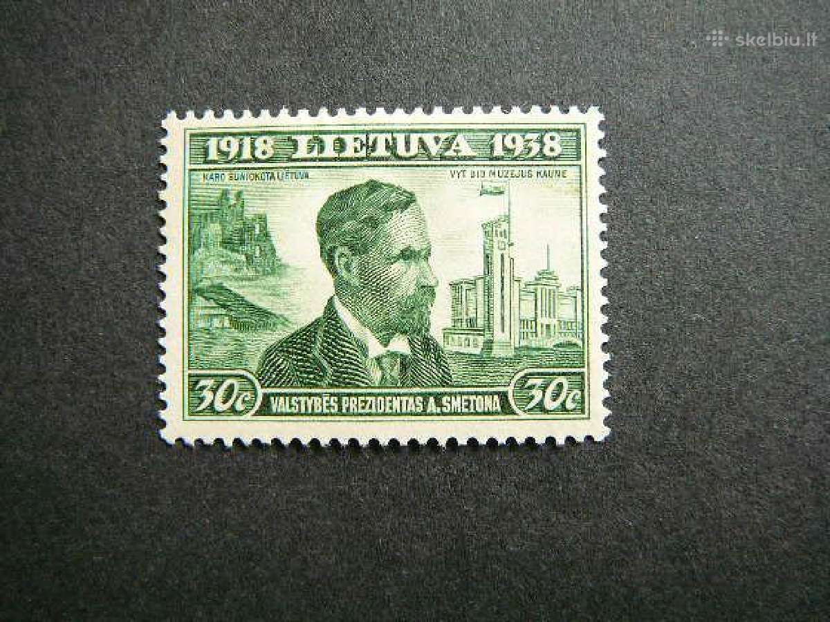 Lietuva 1939 Nepriklausoma - 20m. Mlh lit426sp