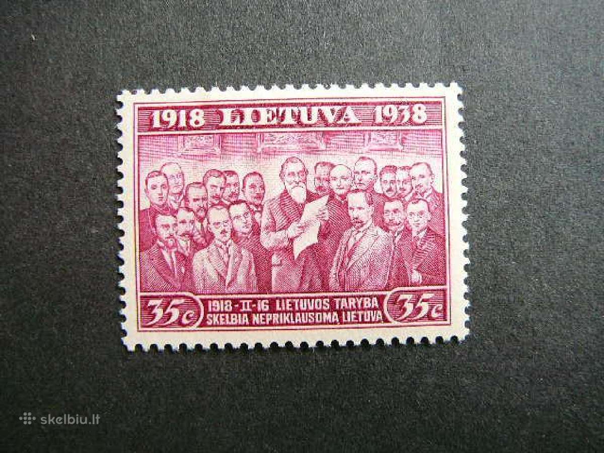 Lietuva 1939 Nepriklausoma - 20m. Mlh lit427sp
