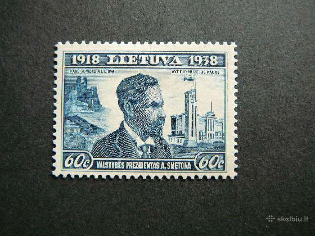 Lietuva 1939 Nepriklausoma - 20m. Mlh lit428sp